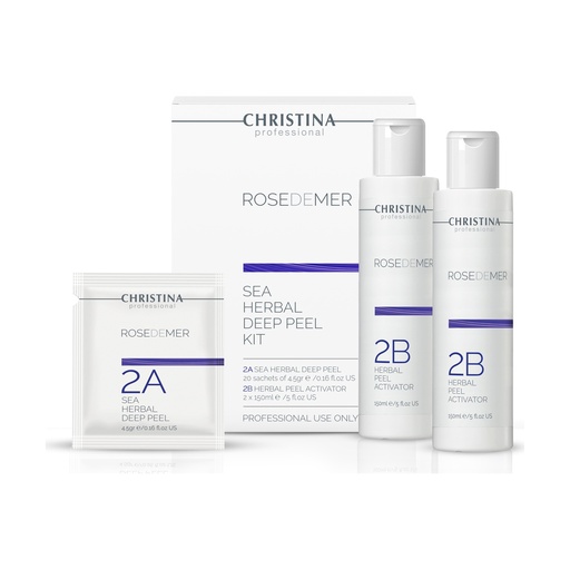 RDM-2A+2B Sea Herbal Deep Peel Kit (20*4,5gr+2*150ml)